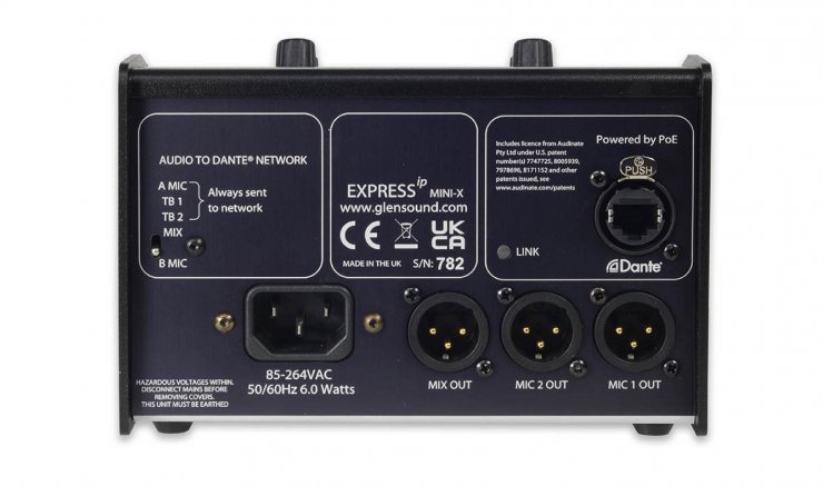 Express ip MINI X. Rear BAN